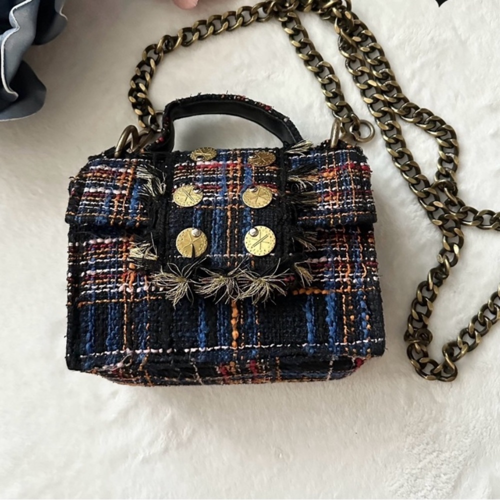 Kooreloo Petite Tweed shoulder bag